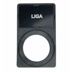 Porta Plaqueta + Plaqueta Liga Para Botões 22mm Weg