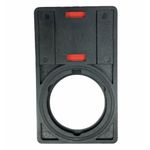 Porta Plaqueta + Plaqueta Desliga Para Botões 22mm Weg