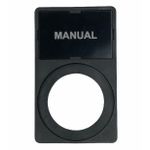 Porta Plaqueta + Plaqueta Manual Para Botões 22mm Weg