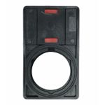 Porta Plaqueta + Plaqueta Iniciar Para Botões 22mm Weg