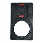 Porta Plaqueta + Plaqueta I / 0 / II Para Botões 22mm Weg