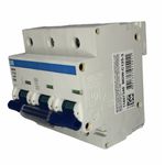 Disjuntor Tripolar Weg Din 125a Curva C 3ka Mdw-c125-3