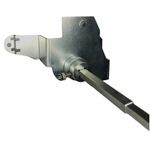 Manopla Para Disjuntor Cx. Moldada Weg Dwb400 Haste 130mm Pt