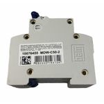 Disjuntor Bipolar Weg 50a Curva C 3ka MDW-C50-2