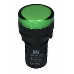 Sinaleiro De Led Verde Weg 22mm 220vca Ip54 Cew-sm2-d23