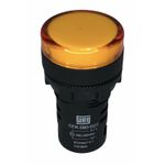 Sinaleiro De Led Amarelo Weg 22mm 220vca Ip54 Cew-sm3-d23