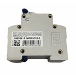 Disjuntor Bipolar Weg 16A Curva C 3Ka MDW-C16-2