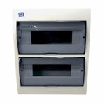 Quadro De Distribuição De Sobrepor Weg 24 Disjuntores Fumê