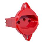 Tomada De Piso 2P+T Weg 20A 250V VERMELHO 12299132