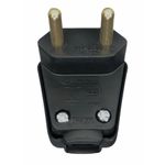 Plugue Macho 2P Weg 90° 20A 250V Preto 13302189