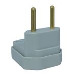 Plugue Macho 2P Weg 90° 20A 250V Cinza 13302191