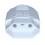 Plugue Femea 2P+T Weg 180° 20A 250V Branco 13303227
