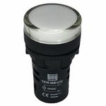 Sinaleiro De Led Branco Weg 22mm 24vca/vcc Ip54 Cew-sm0-e26