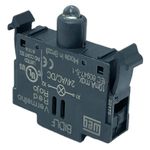 Bloco De Iluminação Led Vermelho 24vca/cc Botão Cswbidlf1e26