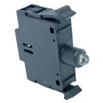 Bloco De Iluminação Led Vermelho 24vca/cc Botão Cswbidlf1e26