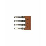 Ponte P/ Borne Conector Mola 2.5MM 4 Polos 10289046