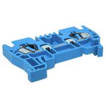 Borne Sak Conector 4mm Azul Tipo Mola Weg Btwm-4-az