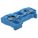 Borne Sak Conector 6mm Azul Tipo Mola Weg Btwm-6-az