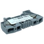 Borne Sak Conector 6mm Cinza Tipo Mola Weg Btwp-10-az