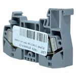 Borne Sak Conector 6mm Cinza Tipo Mola Weg Btwp-10-az