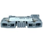 Borne Sak Conector 6mm Cinza Tipo Mola Weg Btwp-10-az