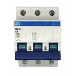 Disjuntor Tripolar Weg Din 4a Curva C 3ka MDW-C4-3