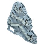 Borne Triplo Conector Mola 2,5mm Weg BTWM 10289023