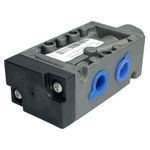 Valvula Pneumatica Piloto Mola 1/4 5 vias 2 posições Werk Schott