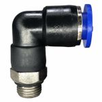 Conexão Pneumatica Cotovelo Fluir Tubo 08mm x Rosca 1/8 BSP 