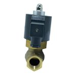 Valvula Pneumatica Servo Pilotada Vapor Pistão 3/4 220v Nf 