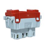 Módulo Tomada 2P+T 20A Composé Vermelho 250Vca 13203152