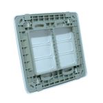 Placa 4x4 2 Posições Horizontal Branca +sup Composé 13295560