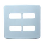 Placa 4x4 6 Posições + Suporte Branca Composé Weg 13295563