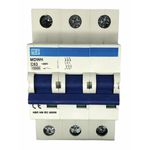 Disjuntor Tripolar 63A Curva C 440Vca 10KA Weg MDWH-C63-3