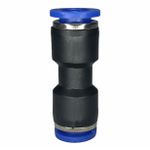 Conexão Pneumatica União Tipo Emenda Fluir 08mm Plastica