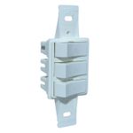 Interruptor 3 Postos Simples Weg 10A/250V Tradicional Klin Branco 13328425