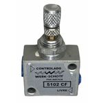Valvula Pneumatica Controle De Fluxo 1/8 Werk Schott 5102cf