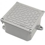 Caixa de Passagem 15X15 Alumínio C/ Tampa Vedação Tramontina