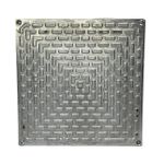 Caixa de Passagem 20X20 Alumínio C/ Tampa Vedação Tramontina