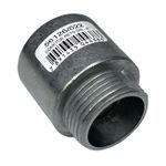 Conector Reto Flexor Com Rosca 3/4