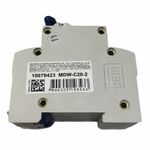 Disjuntor Bipolar Weg 20a Curva C 3ka MDW-C20-2