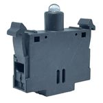 Bloco De Iluminação Led Verde 220vca Botão Weg Cswbidlf-2d66