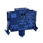 Bloco De Iluminação C/ Led Amarelo Weg CSW-BIDLF 24V Linha F 12640040