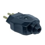 Plugue Macho 2p+t 10a 250v 180° Branco Weg 13301715