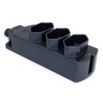 Tomada Múltipla 3 Tomadas 2P+T 10A Preto- Margirius