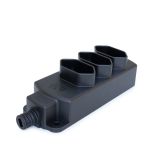 Tomada Múltipla 3 Tomadas 2P+T 10A Preto- Margirius