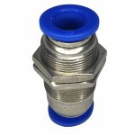 Conexão União Plastica Pneumatica P/ Painel Fluir Tubo 10mm 