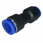 Conexão Pneumatica União Emenda Redutora Fluir Tubo 12x10mm