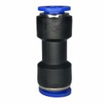 Conexão Pneumatica União Emenda Redutora Fluir Tubo 12x10mm