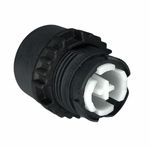 Frontal Botão Faceado Weg 22mm Preto S/ Flange Csw-bf5